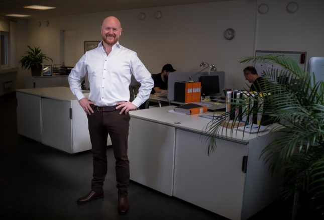 Niklas Axelsson, VD, Bioteria Technologies.
